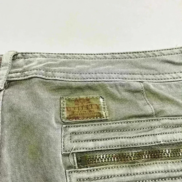 Polo Ralph Lauren Pants Cargo Jogger Zip Ankle Hiking Military Y2K Utility Khaki - Picture 14 of 14